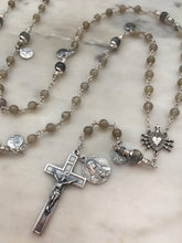 Load image into Gallery viewer, Seven Sorrows Chaplet - Servite - Labradorite and Sterling Silver CeCeAgnes