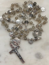 Load image into Gallery viewer, Seven Sorrows Chaplet - Servite - Labradorite and Sterling Silver CeCeAgnes