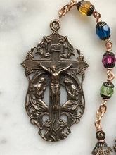 Load image into Gallery viewer, Saint Michael Chaplet - Bronze - Crystals - Angels Crucifix CeCeAgnes