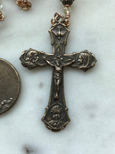 Load image into Gallery viewer, Guardian Angel Chaplet - Citrine and Bronze - Holy Family Crucifix