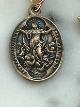 Load image into Gallery viewer, Lapis Lazuli Rosary: Bronze Pardon Crucifix, Pocket Prayer Beads