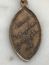 Load image into Gallery viewer, Saint Dymphna Medal - Bronze - 1594 CeCeAgnes Rosary Parts