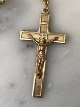 Load image into Gallery viewer, Heirloom 14K Gold Rosary - Gold Rutilated Titanium Quartz