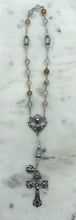 Load image into Gallery viewer, Saint Anne Chaplet - Grandmother's Chaplet - Sterling Silver, Topaz Rosary CeCeAgnes