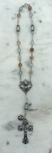 Load image into Gallery viewer, Saint Anne Chaplet - Grandmother's Chaplet - Sterling Silver, Topaz Rosary CeCeAgnes