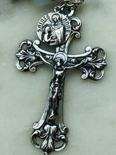 Load image into Gallery viewer, Saint Anne Chaplet - Grandmother's Chaplet - Sterling Silver, Topaz Rosary CeCeAgnes