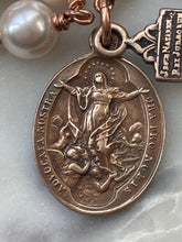 Load image into Gallery viewer, Large Holy Souls Rosary - Purgatory to Heaven - Ombré - Saint Michael CeCeAgnes