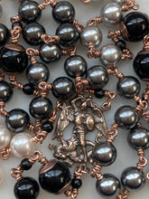 Load image into Gallery viewer, Large Holy Souls Rosary - Purgatory to Heaven - Ombré - Saint Michael CeCeAgnes