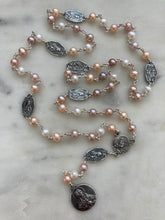 Load image into Gallery viewer, Seven Sorrows Chaplet - Servite - Freshwater Pearls and Sterling Silver CeCeAgnes