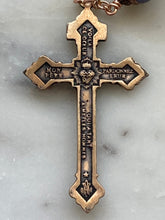 Load image into Gallery viewer, Saint Cecilia Tanzanite and Bronze Single Decade Rosary