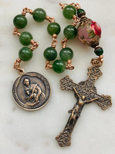Load image into Gallery viewer, Virgin Martyrs Rosary Set - Saints Cecilia Agnes Agatha and Lucy
