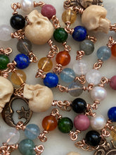 Load image into Gallery viewer, Saint Francis Rosary - Canticle of the Sun - Bronze - Wire-Wrapped - CeCeAgnes