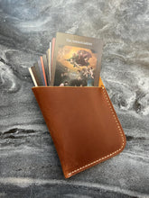 Load image into Gallery viewer, Holy Cards - Mysteries of the Rosary Prayer Cards - Leather Case