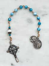 Load image into Gallery viewer, Virgin Martyrs Rosary - Saints Cecilia Agnes Agatha and Lucy
