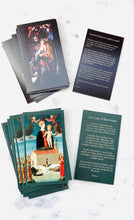 Load image into Gallery viewer, Holy Cards in Leather Case - Our Lady of this House and Saint Joseph Prayer