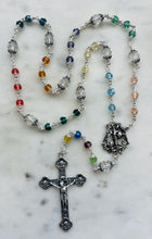 Load image into Gallery viewer, Saint Michael Chaplet - Sterling Silver - Crystals - Angels Crucifix CeCeAgnes
