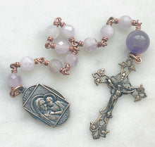 Load image into Gallery viewer, Destash Lot of Tiny Chaplets - Various Gemstones and Solid Bronze - CeCeAgnes