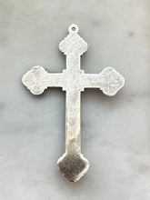 Load image into Gallery viewer, Large Evangelist Crucifix - Sterling Silver - Rosary Parts
