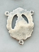 Load image into Gallery viewer, Our Lady of Carmel Rosary Centerpiece - Sterling Silver - Antique Reproduction CeCeAgnes Rosary Parts

