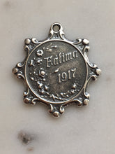 Load image into Gallery viewer, Our Lady of Fatima Sterling Silver Medal CeCeAgnes Rosary Parts
