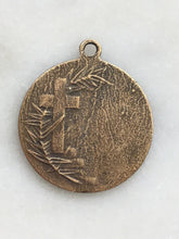 Load image into Gallery viewer, Medal - Saint Patrick - Bronze or Sterling Silver - Antique Reproduction 766 CeCeAgnes Rosary Parts
