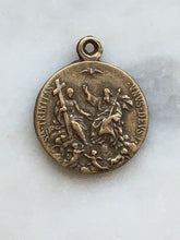 Load image into Gallery viewer, Holy Spirit Trinity Medal: 1310 Bronze Antique Reproduction

