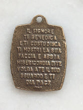 Load image into Gallery viewer, Medal - St. Francis - Bronze or Sterling Silver - Antique Reproduction 796 CeCeAgnes Rosary Parts
