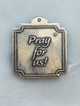Load image into Gallery viewer, Saint Pio Medal: 1254  Bronze, Antique French Reproduction
