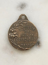 Load image into Gallery viewer, Medal - Saint Gabriel - Annunciation - Bronze or Sterling Silver - Antique Reproduction 1356 CeCeAgnes Rosary Parts
