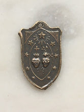Load image into Gallery viewer, Medal - Saint Michael - Bronze  - Antique Reproduction 1431 CeCeAgnes Rosary Parts
