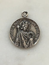 Load image into Gallery viewer, Saint Louis Medal -  Bronze - 1193 CeCeAgnes Rosary Parts
