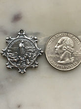 Load image into Gallery viewer, Our Lady of Fatima Sterling Silver Medal CeCeAgnes Rosary Parts
