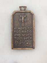Load image into Gallery viewer, Medal - Saint Junipero Serra - Bronze or Sterling Silver - Antique Reproduction 1543 CeCeAgnes Rosary Parts
