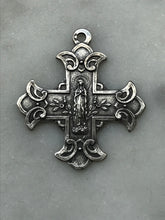 Load image into Gallery viewer, Sacred Heart Medal: 053 Blessed Virgin Mary Cross,  Bronze
