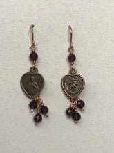 Load image into Gallery viewer, Sacred Heart Scapular Earrings
