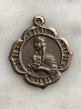 Load image into Gallery viewer, Saint Kateri Tekakwitha Medal: 1530 Bronze Antique Reproduction
