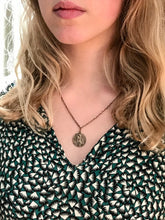 Load image into Gallery viewer, Guardian Angel Solid Bronze Necklace

