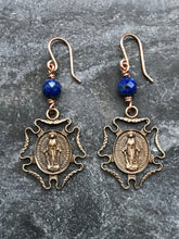 Load image into Gallery viewer, Miraculous Medal Earrings
