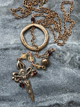 Load image into Gallery viewer, Saint James Adjustable Solid Bronze Necklace - El Camino
