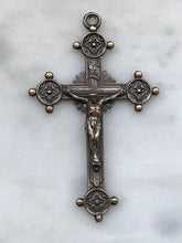 Load image into Gallery viewer, Large Trinity Crucifix -  Bronze - 718 CeCeAgnes Rosary Parts
