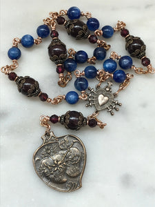 Sacred Heart - Immaculate Heart - Two Hearts Chaplet - Rosary CeCeAgnes