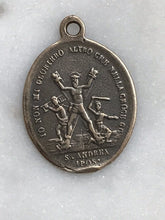 Load image into Gallery viewer, Saint Andrew Medal - Bronze or Sterling Silver - Antique Reproduction 1517 CeCeAgnes Rosary Parts
