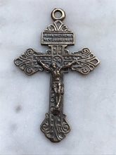 Load image into Gallery viewer, Pardon Crucifix - Bronze  - Antique Reproduction 775 CeCeAgnes Rosary Parts
