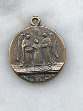 Load image into Gallery viewer, Medal - Saint Thomas Catherine and Dominic - Bronze or Sterling Silver - 1293 CeCeAgnes Rosary Parts
