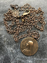 Load image into Gallery viewer, Saint Therese of Liseux Solid Bronze Necklace
