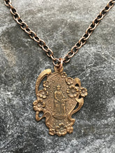 Load image into Gallery viewer, Saint Ann Solid Bronze Necklace
