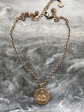 Load image into Gallery viewer, Sacred Heart of Jesus Solid Bronze Necklace
