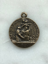 Load image into Gallery viewer, Our Lady of Peace Medal: Saint Dominic, Antique Bronze or Sterling Silver Rosary Parts

