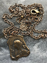 Load image into Gallery viewer, Beautiful Virgin Mary Solid Bronze Necklace
