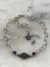 Load image into Gallery viewer, Consecration Anklet - All Sterling - Wire-wrapped CeCeAgnes
